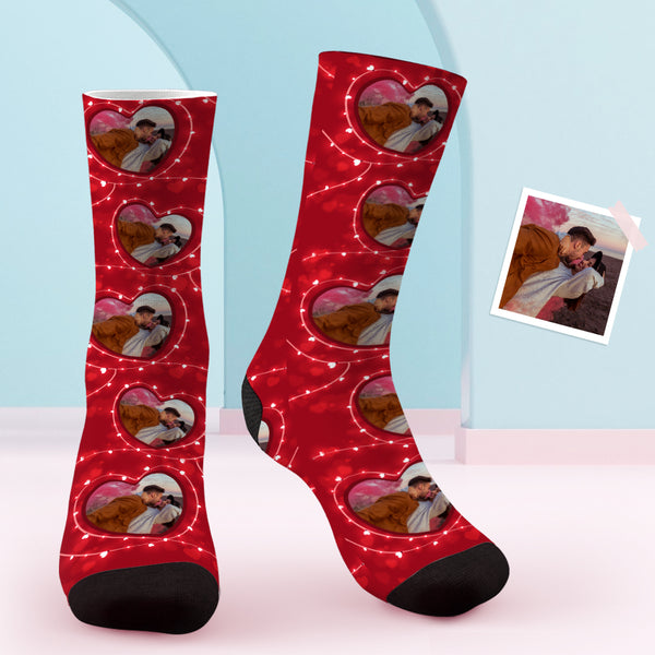 Custom Couple Socks Personalized Photo Socks Wedding Gift